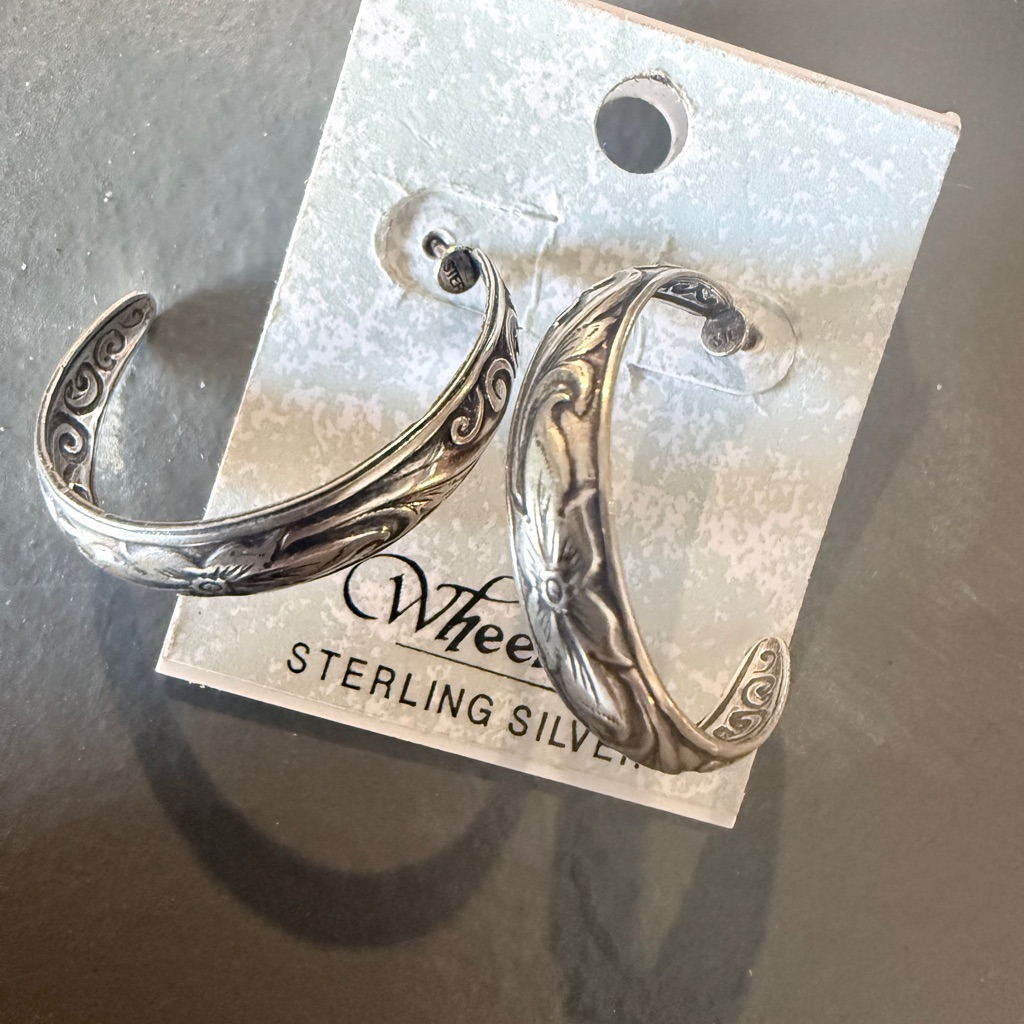 Sterling Silver Women's Hoop Earrings
